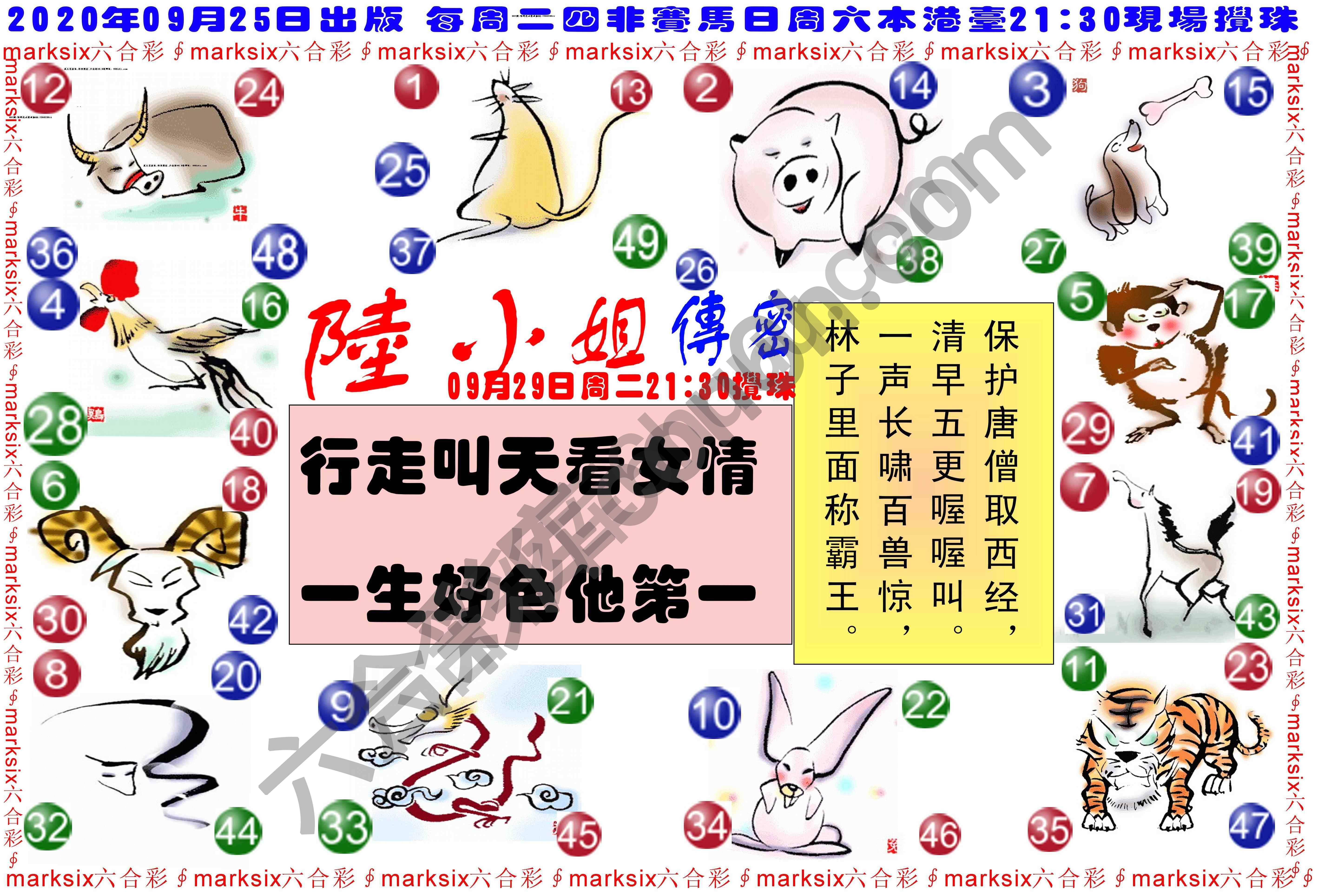 陆小姐传密