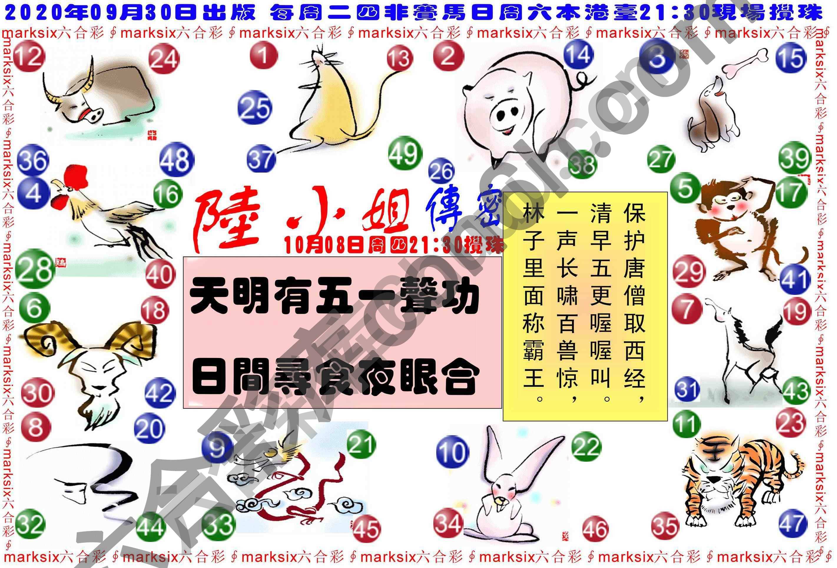 陆小姐传密