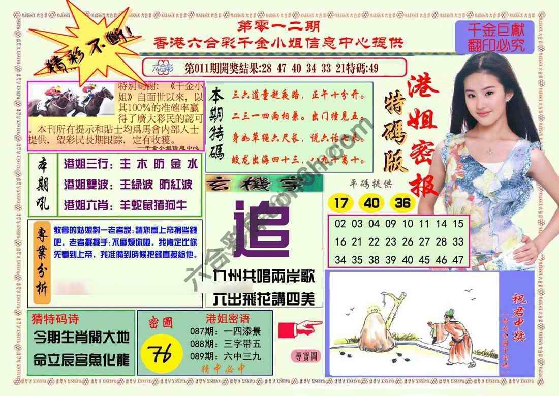港姐密报