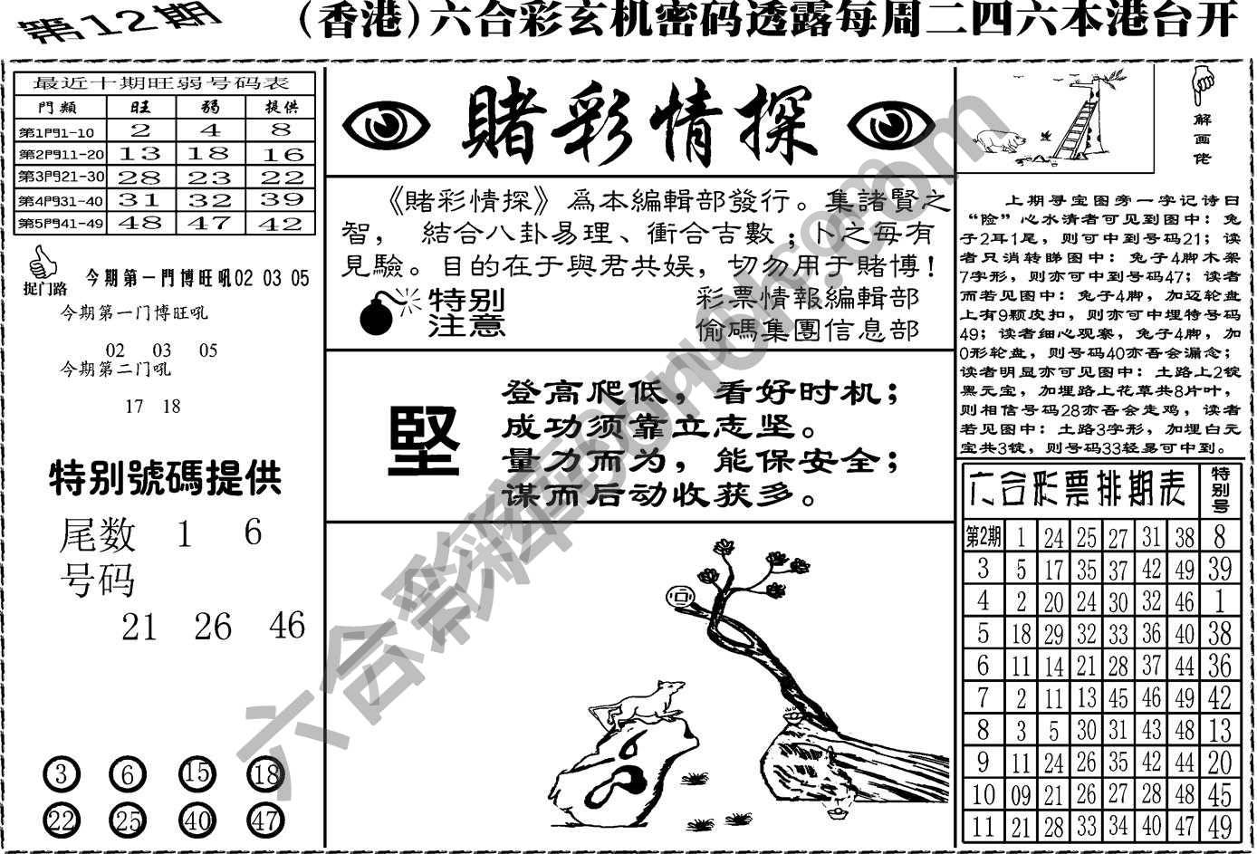 赌彩情探