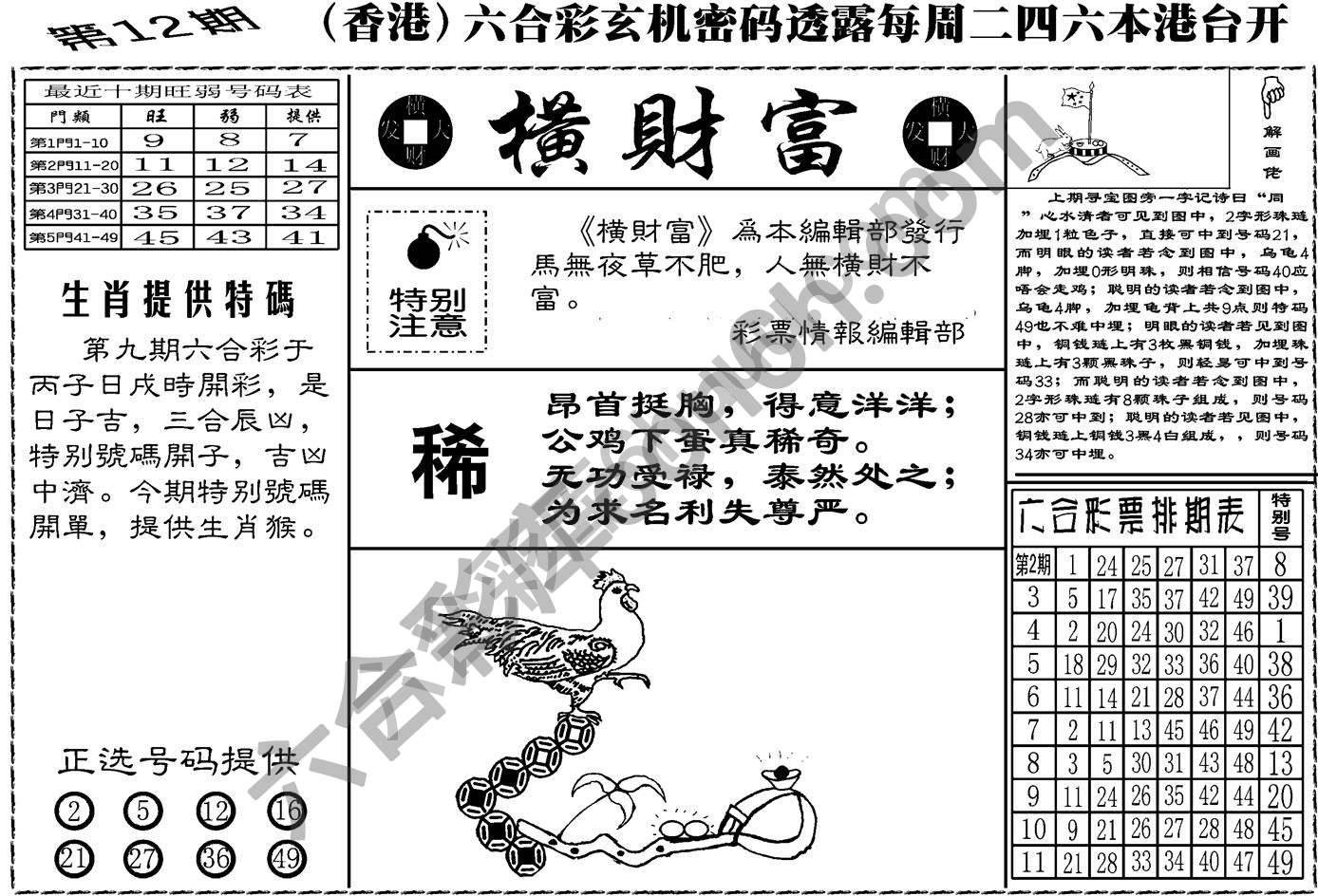 横财富