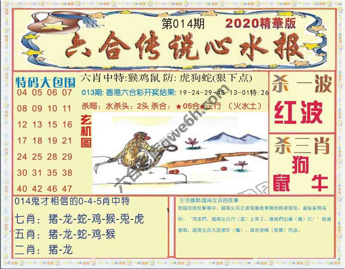 六合传说心水报