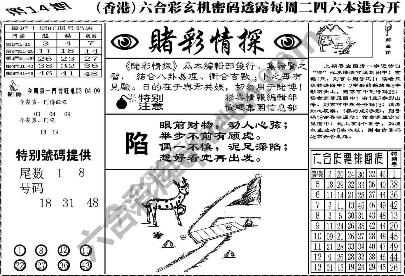 赌彩情探