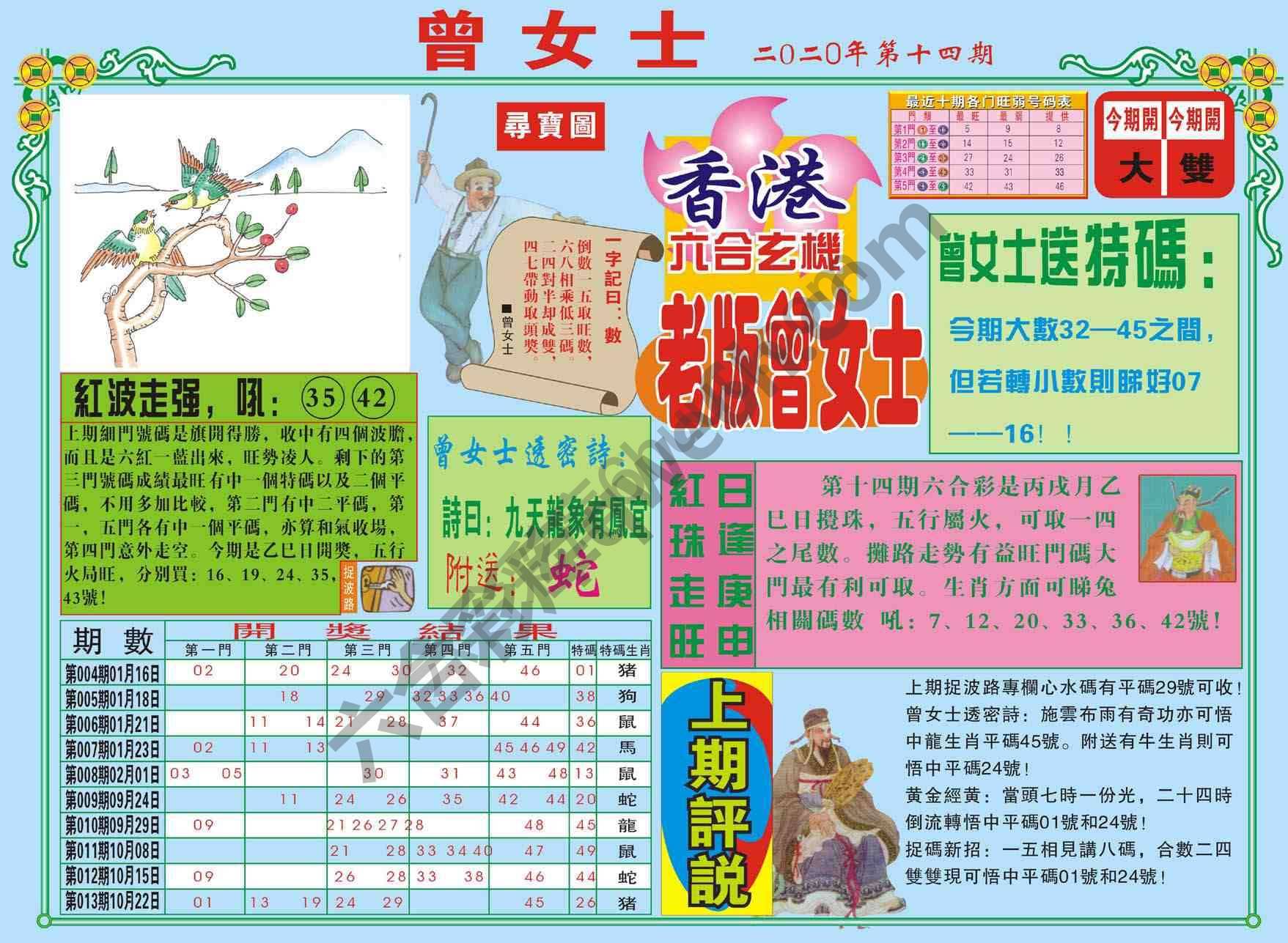 老版曾女士