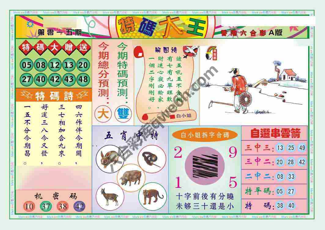 特码大王