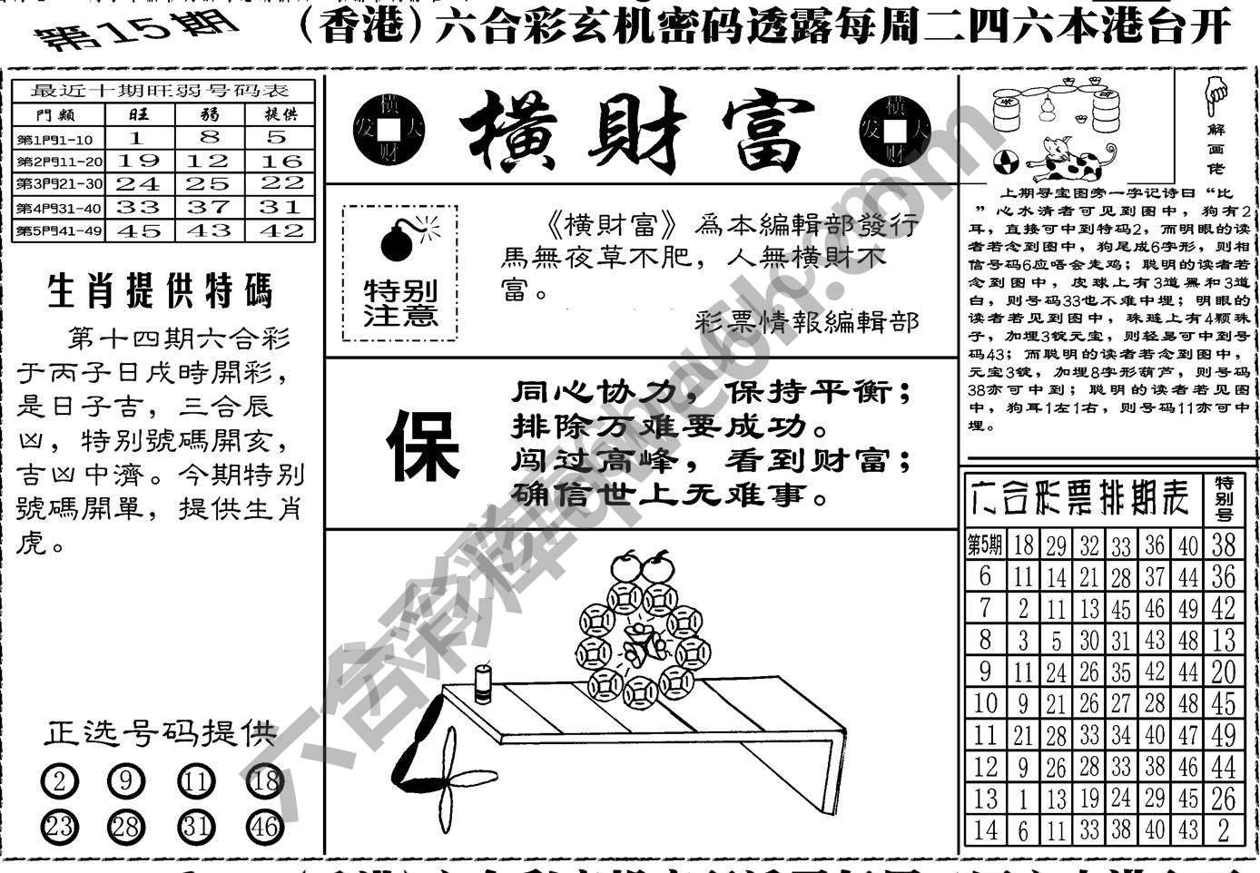 横财富