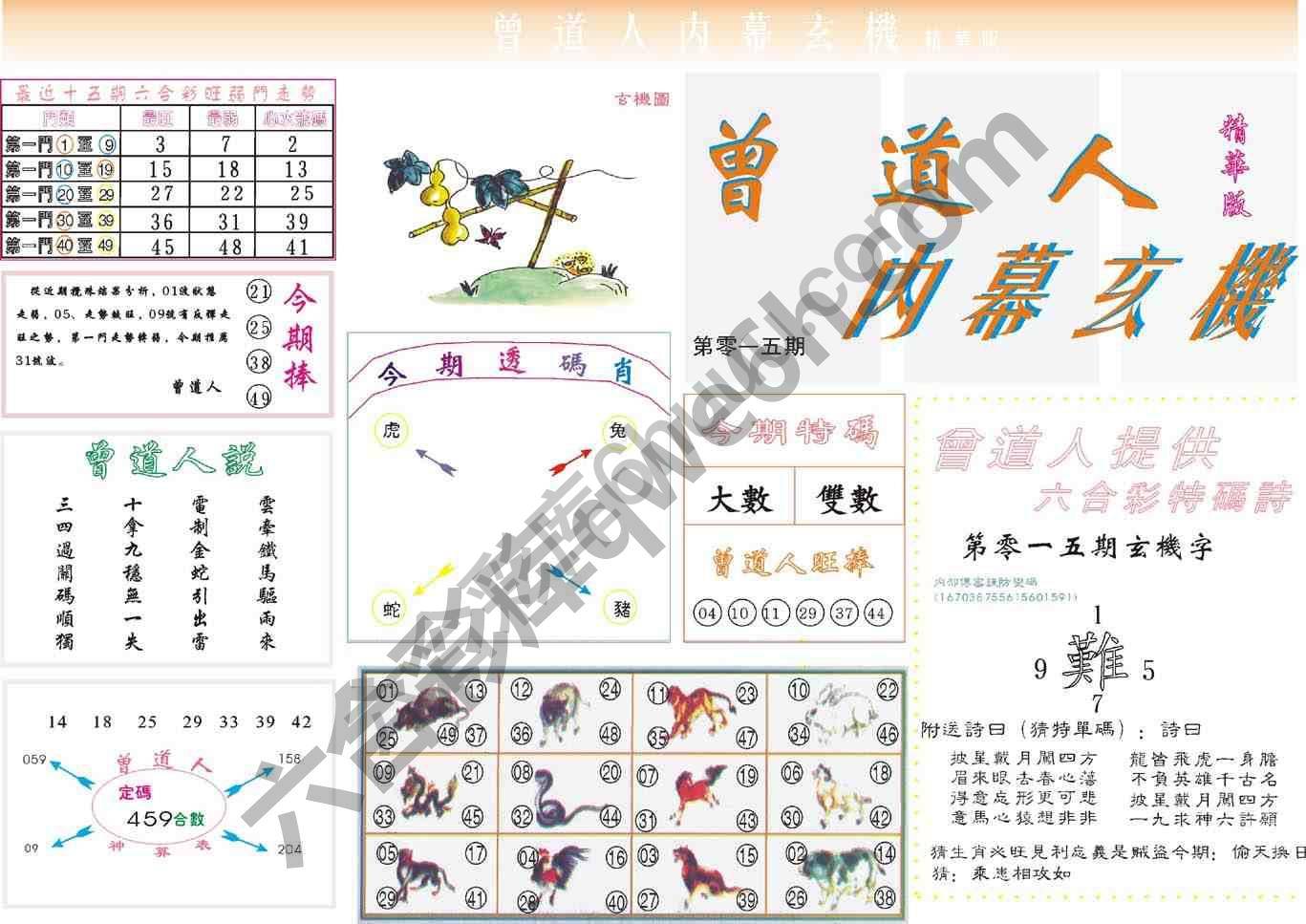 曾道人内幕玄机(精华版)