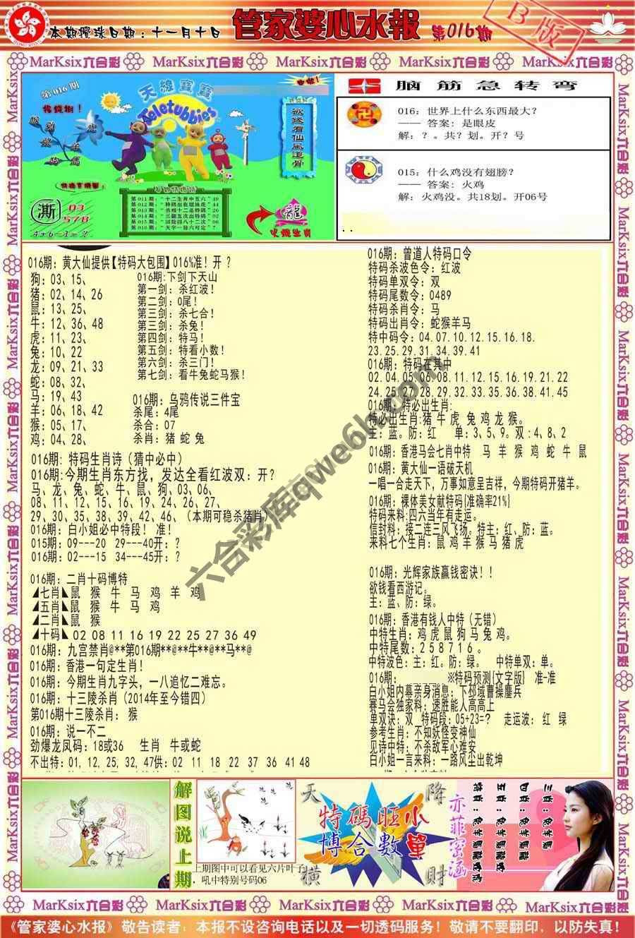 管家婆心水报
