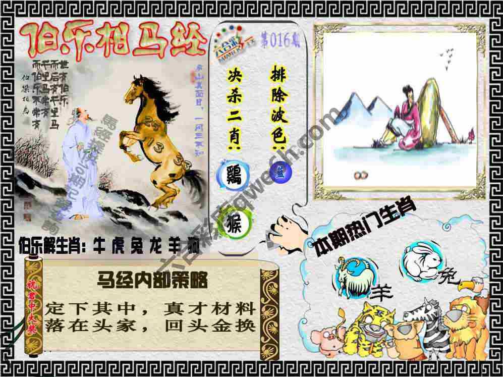伯乐相马经