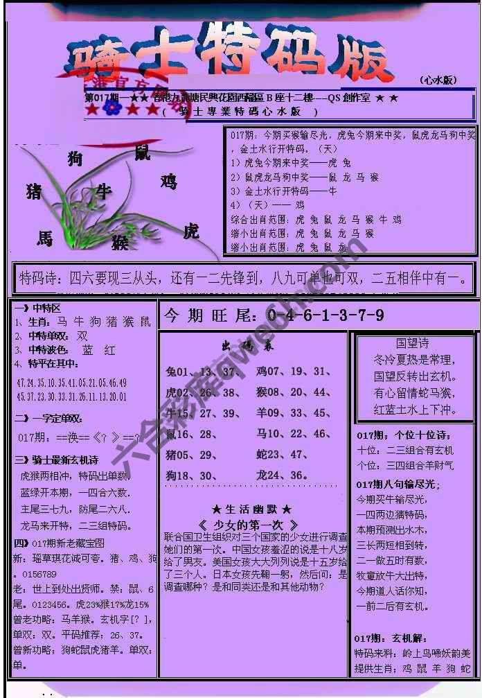 另类骑士特码版