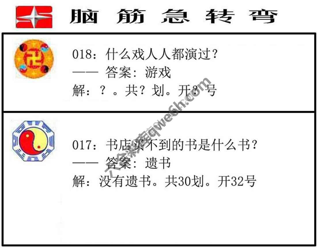 脑筋急转弯