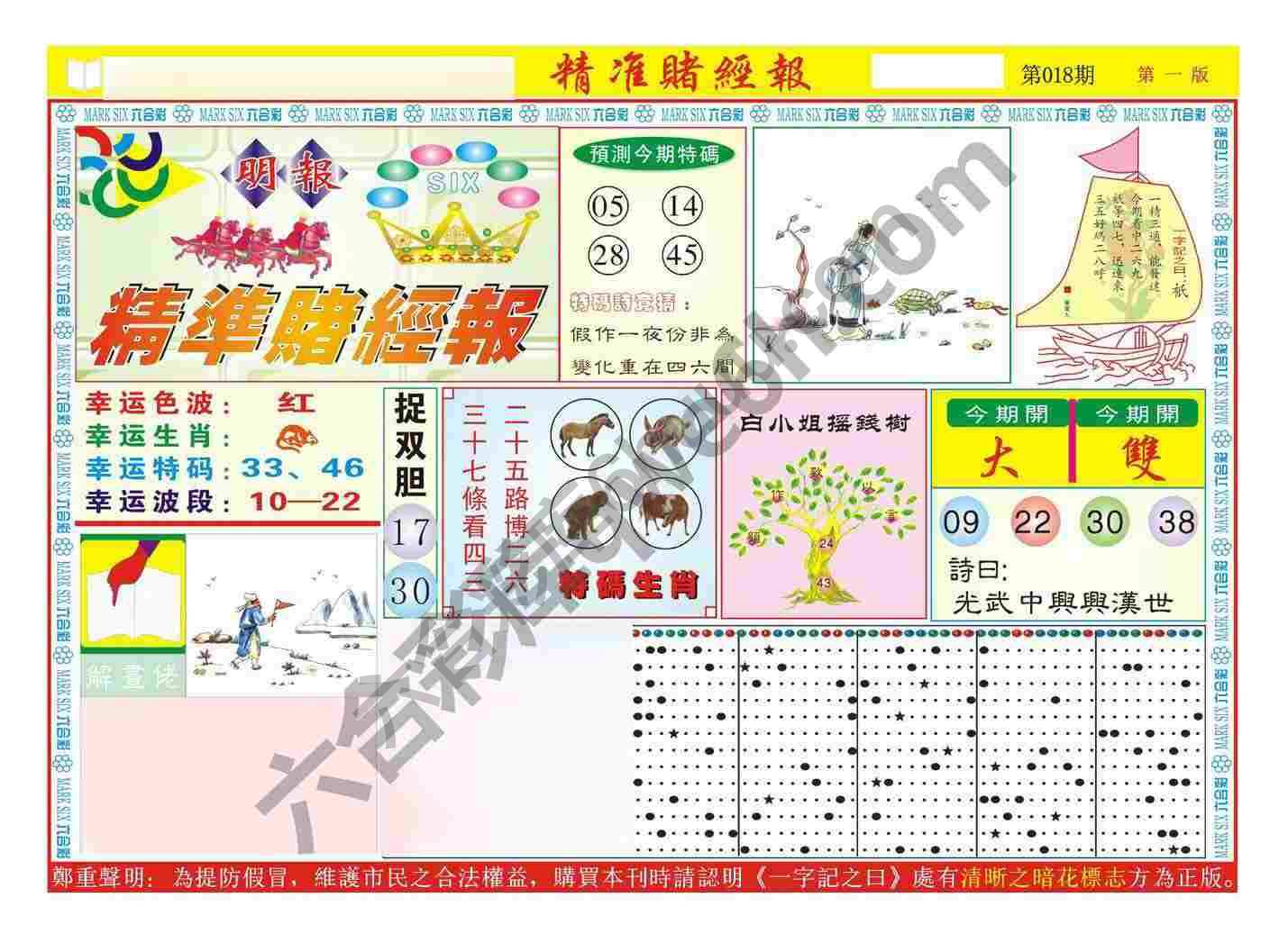 精准赌经报