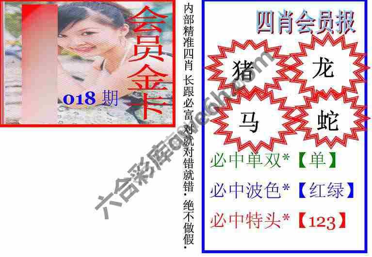 马经四肖会员报