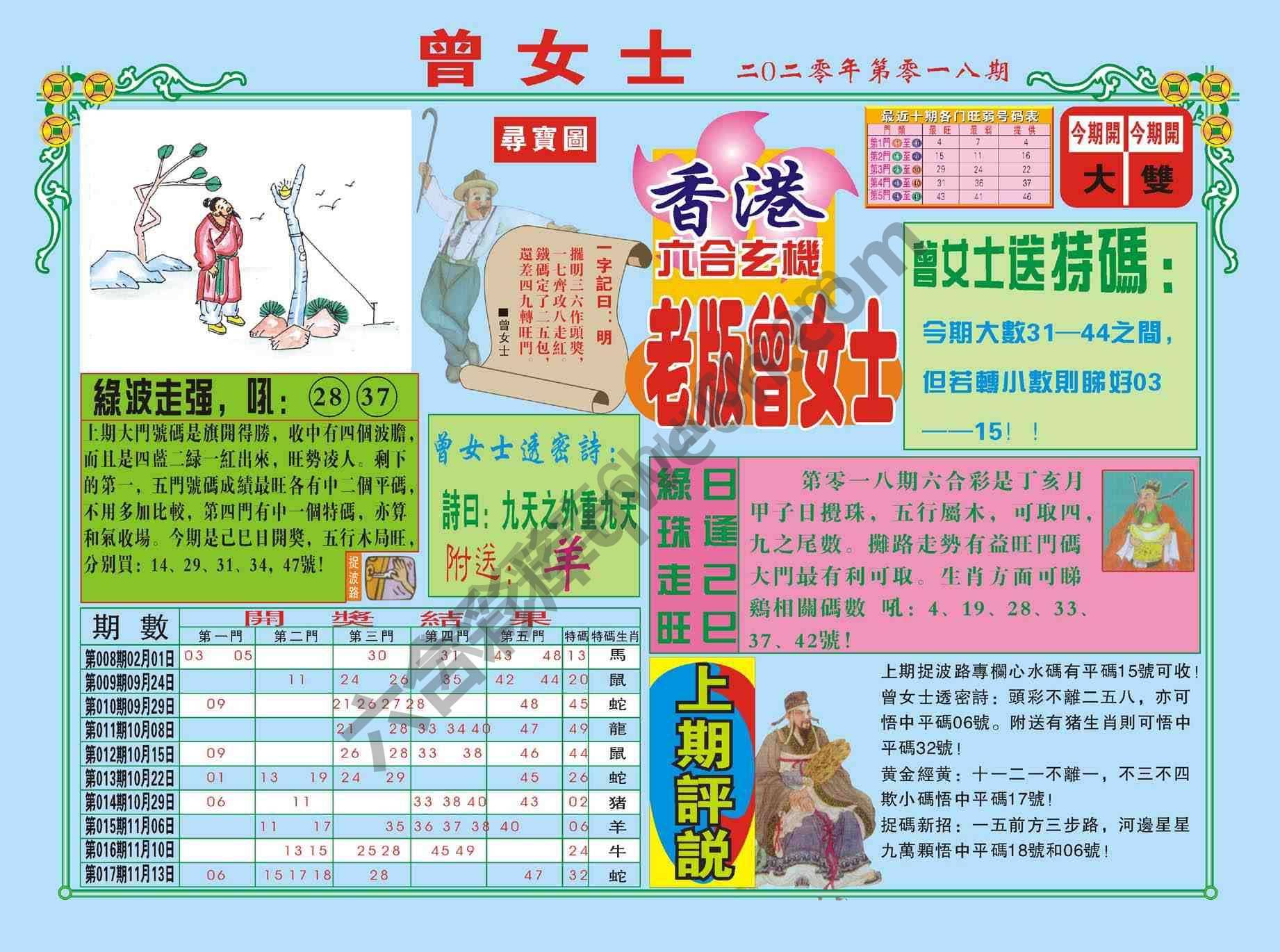 老版曾女士