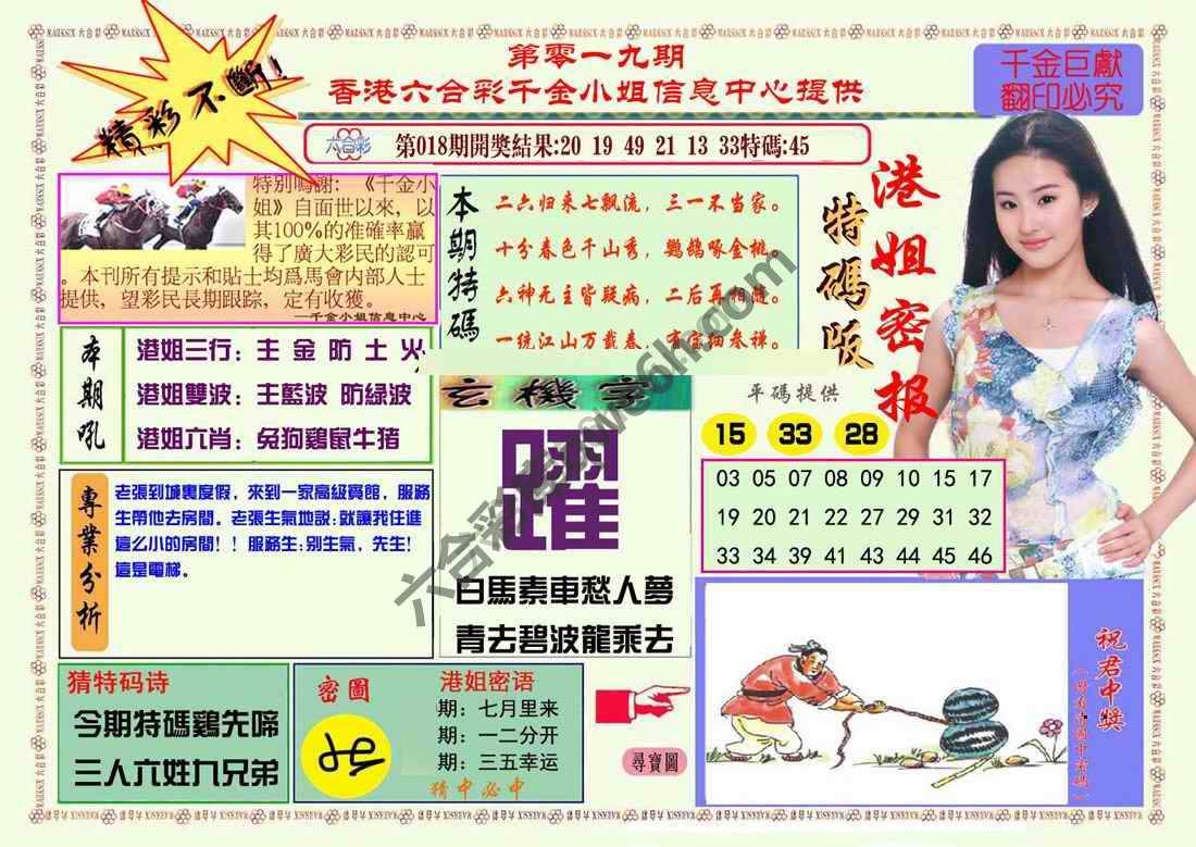 港姐密报