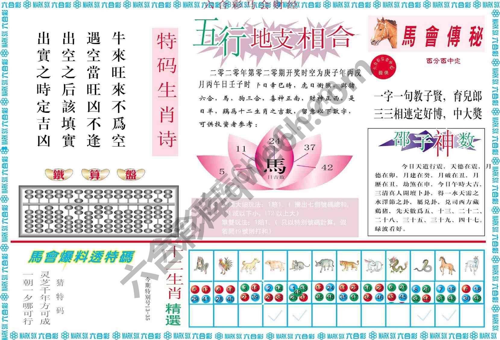 六合彩马会财经