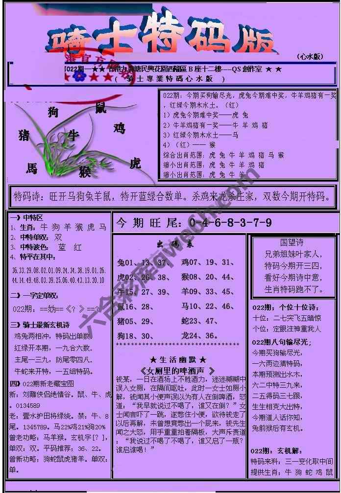 另类骑士特码版