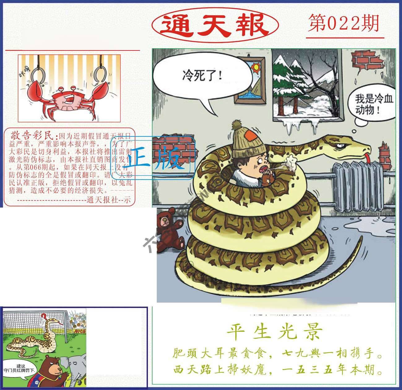 正版通天报