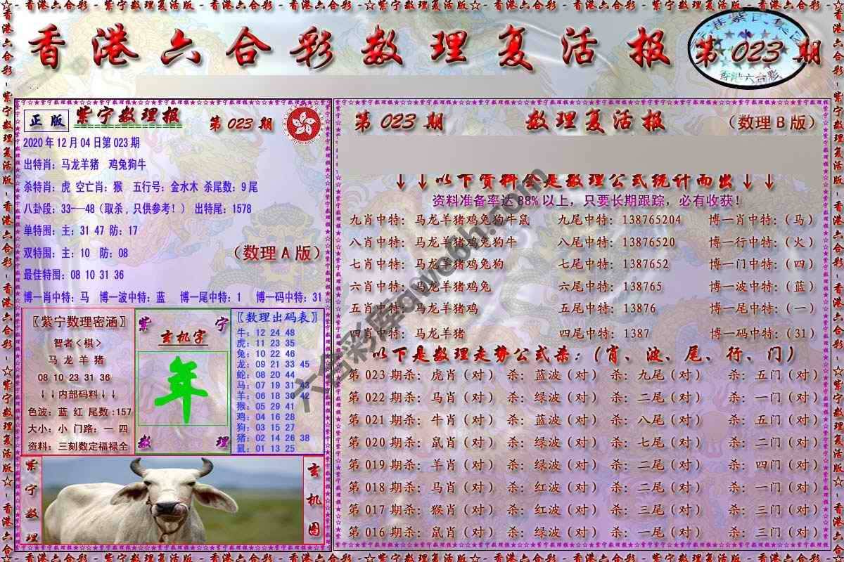数理复活报