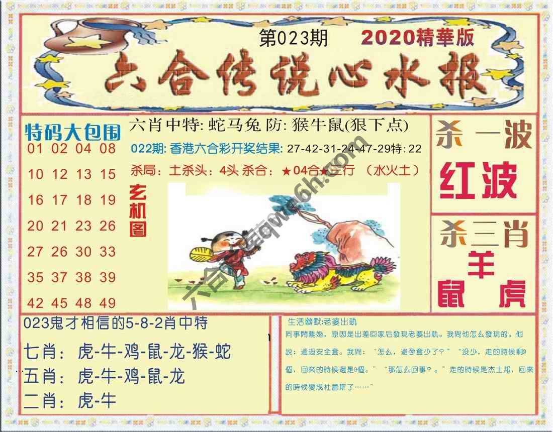 六合传说心水报