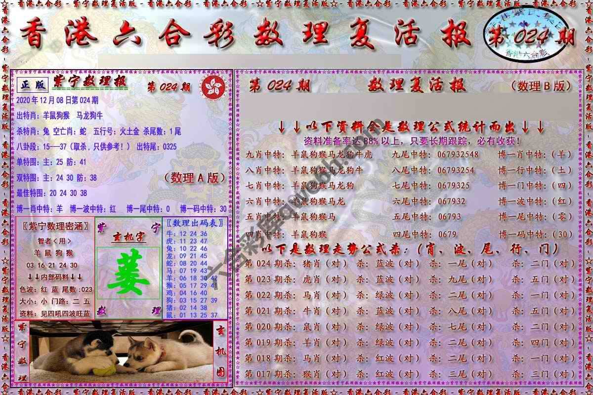 数理复活报