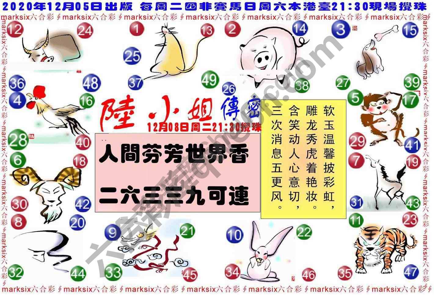 陆小姐传密