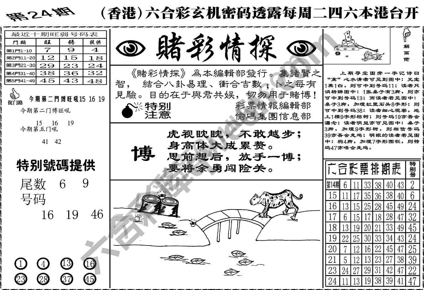 赌彩情探
