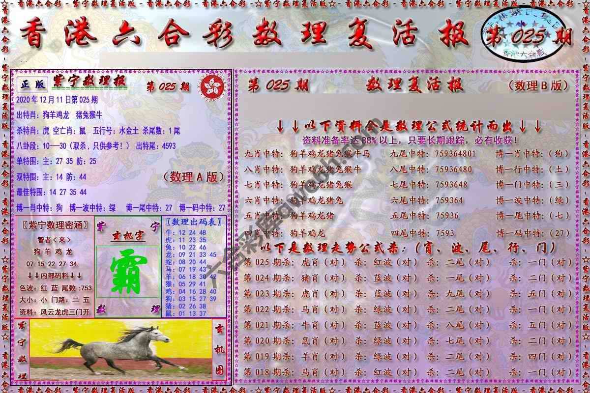 数理复活报