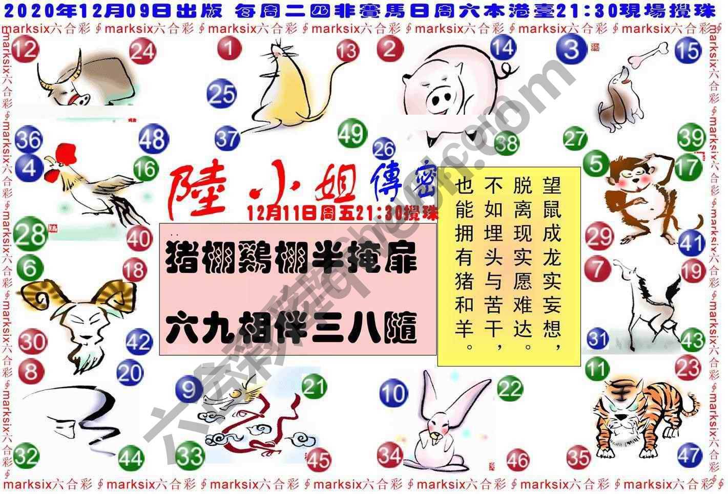 陆小姐传密