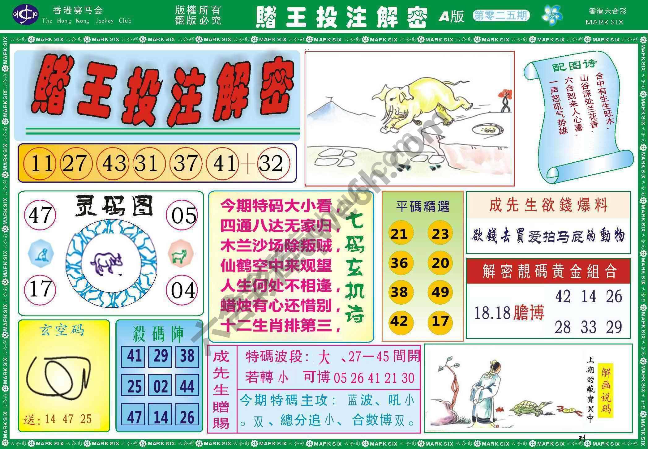 赌王投注解密