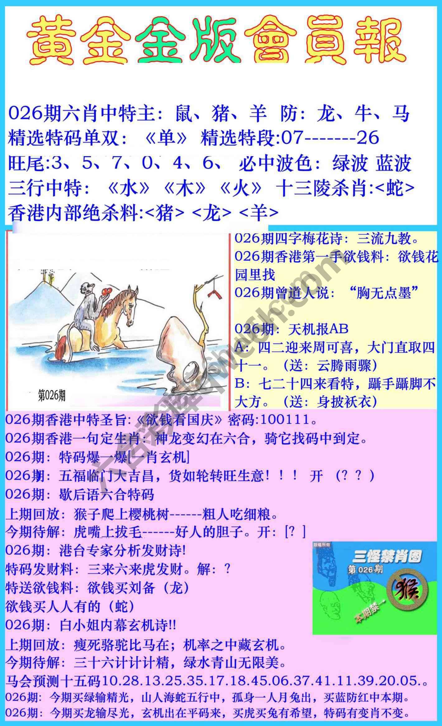 黄金金版会员报