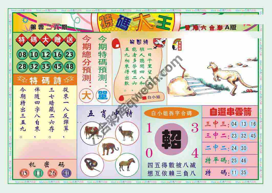 特码大王