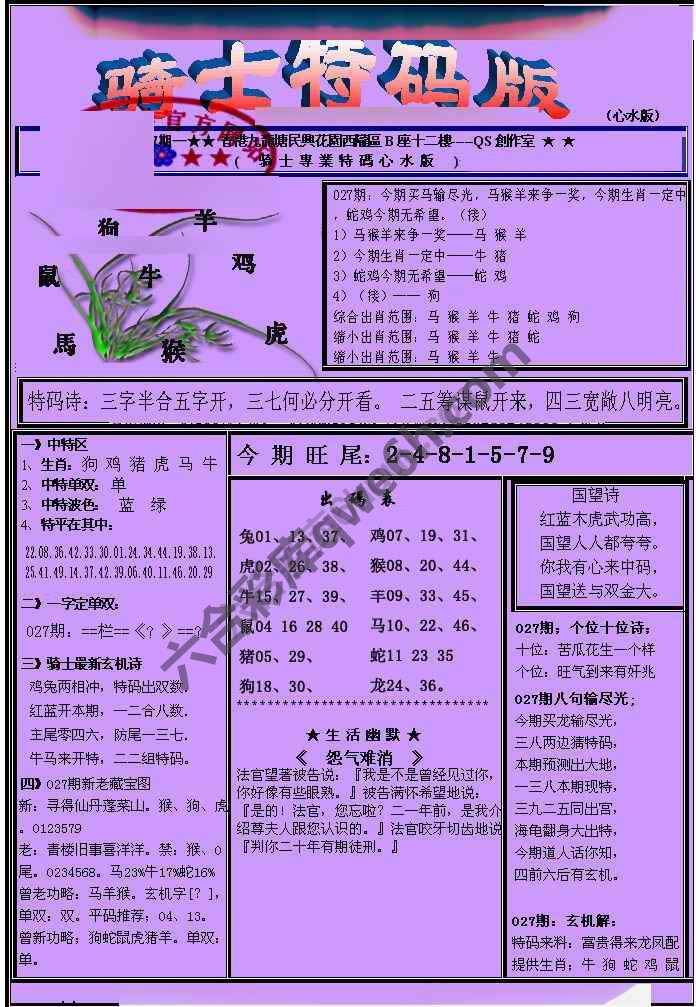 另类骑士特码版