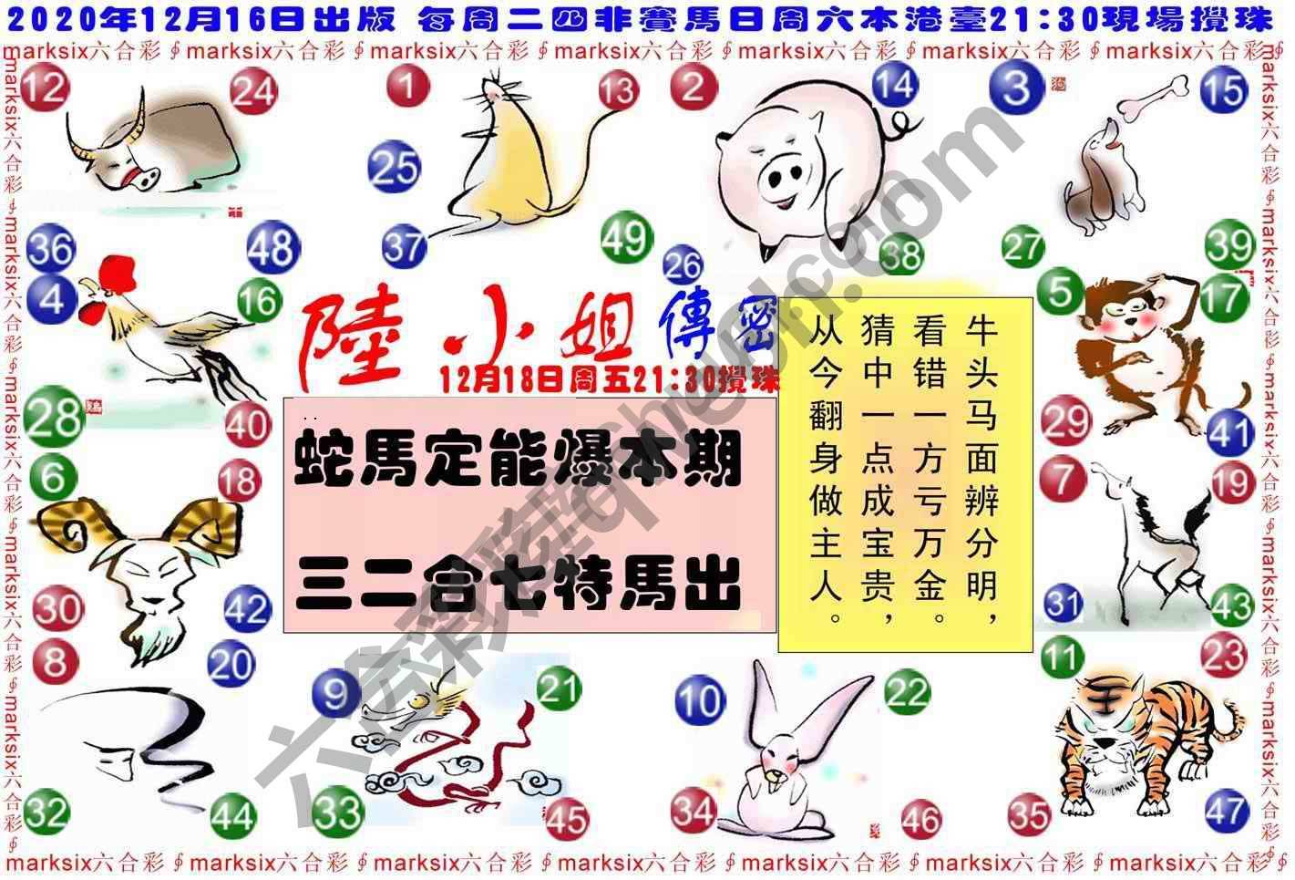 陆小姐传密