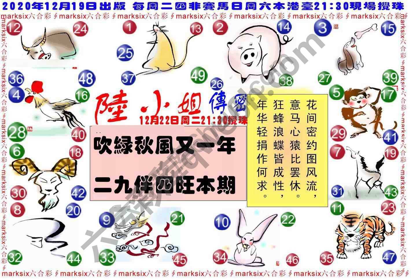 陆小姐传密