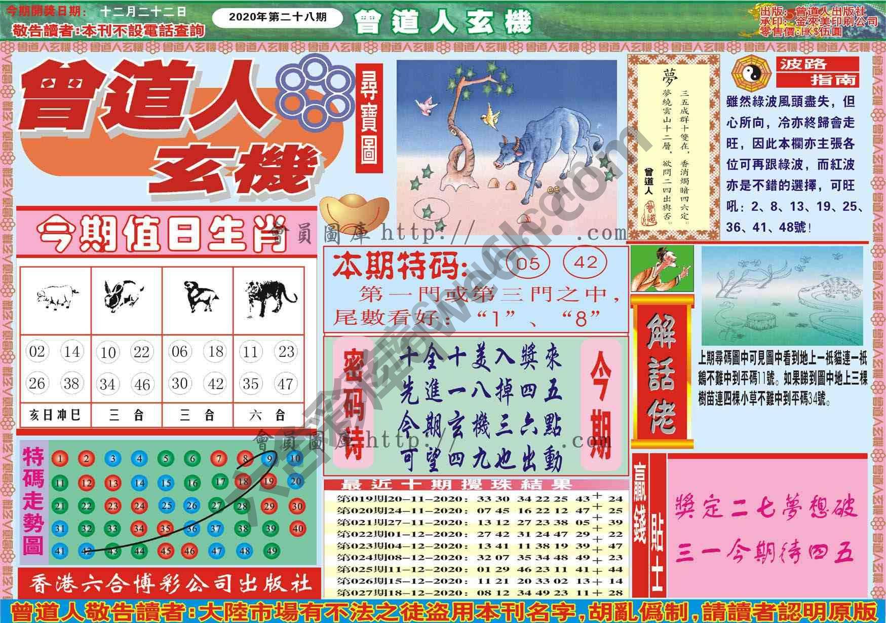 曾道人玄机
