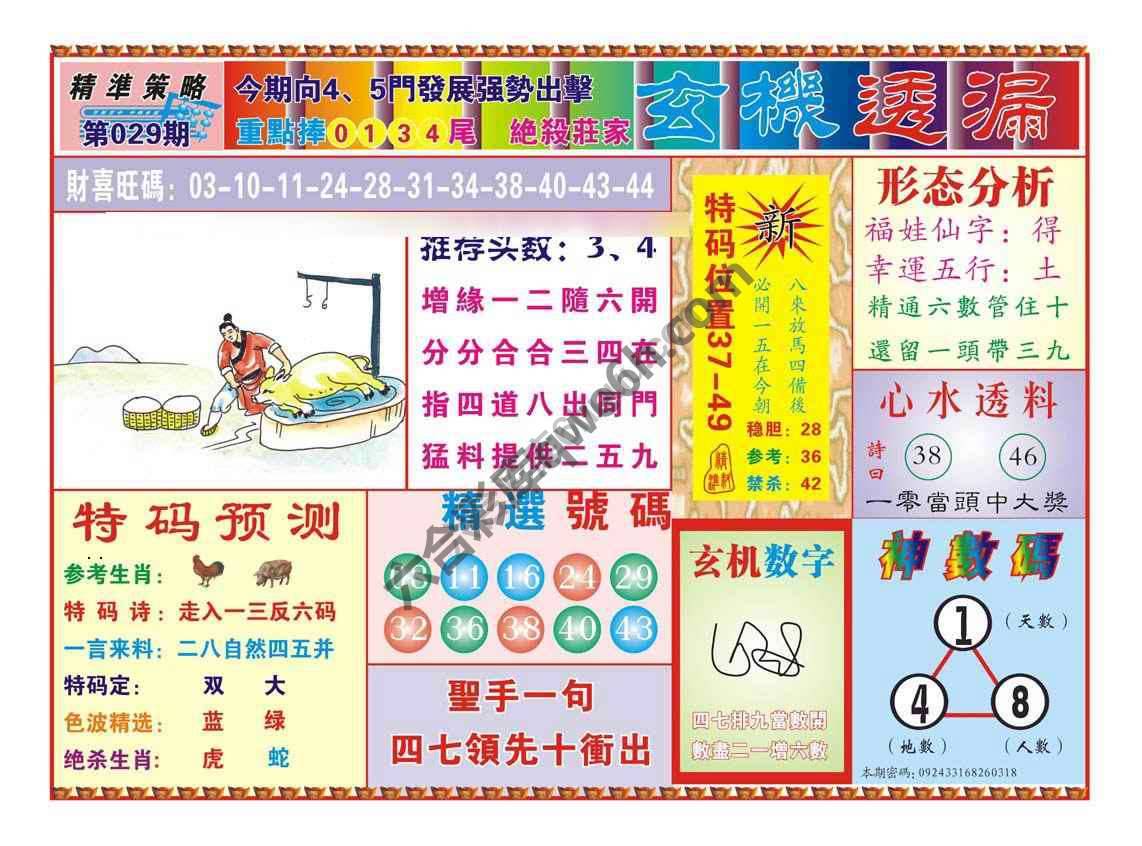 玄机透漏