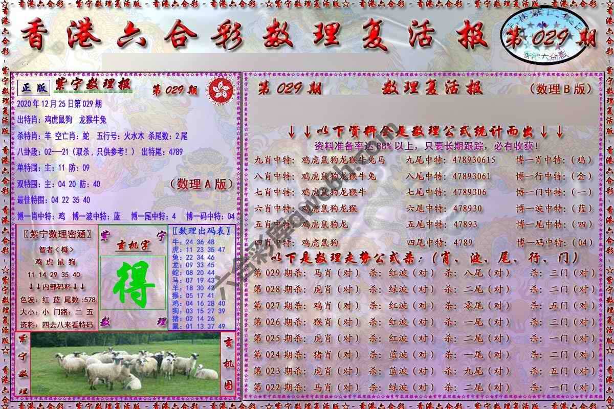 数理复活报