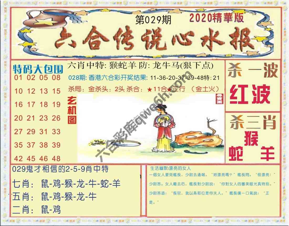 六合传说心水报