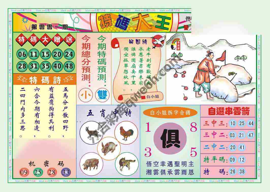 特码大王