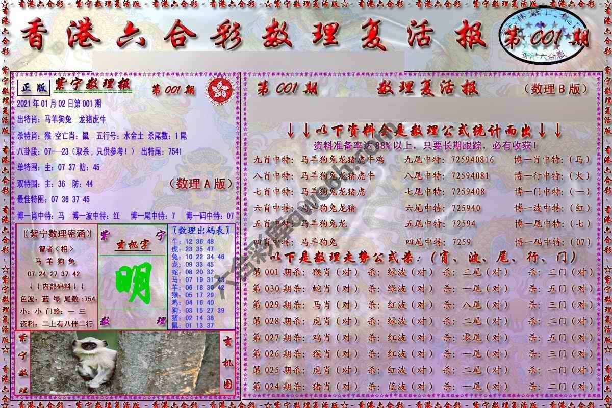 数理复活报