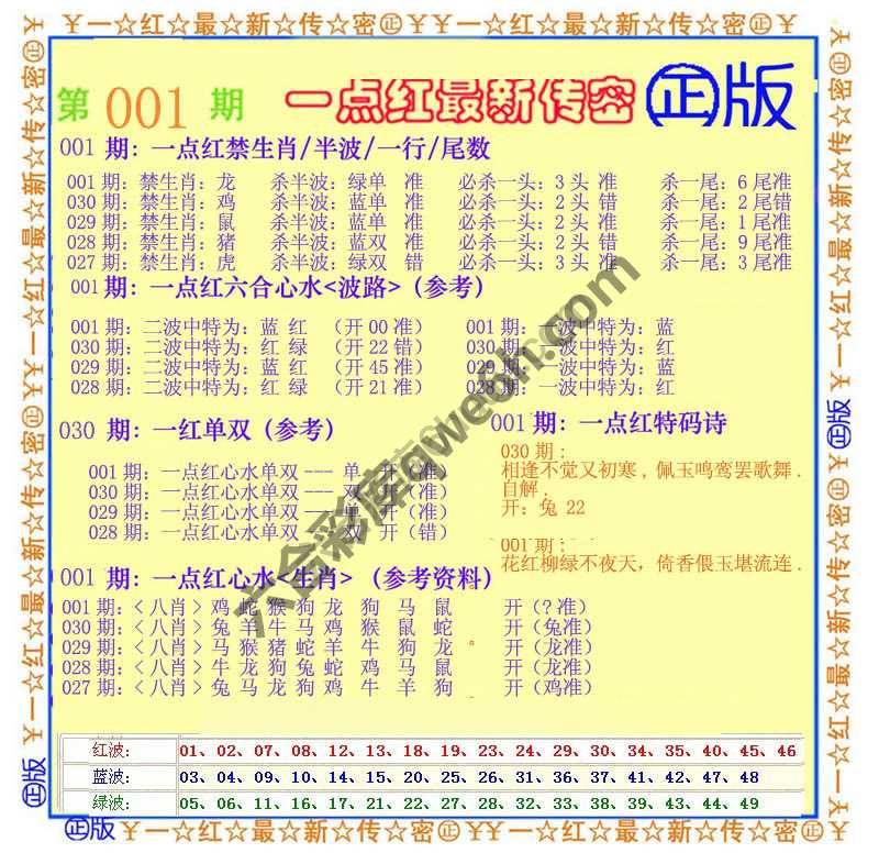 一点红最新传密