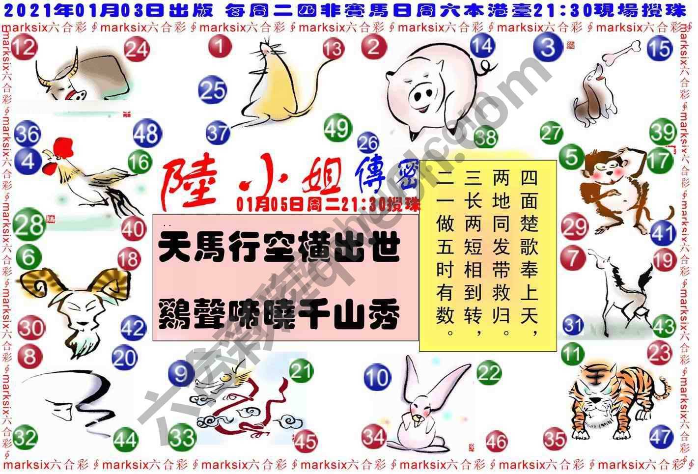 陆小姐传密
