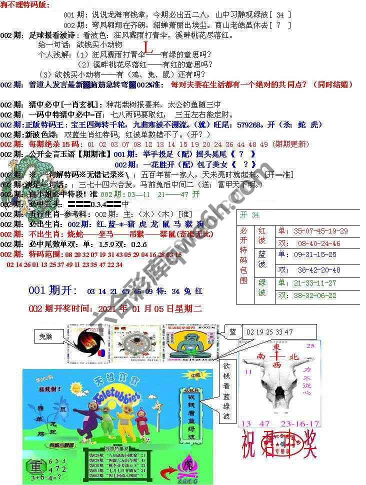 青龙五鬼报
