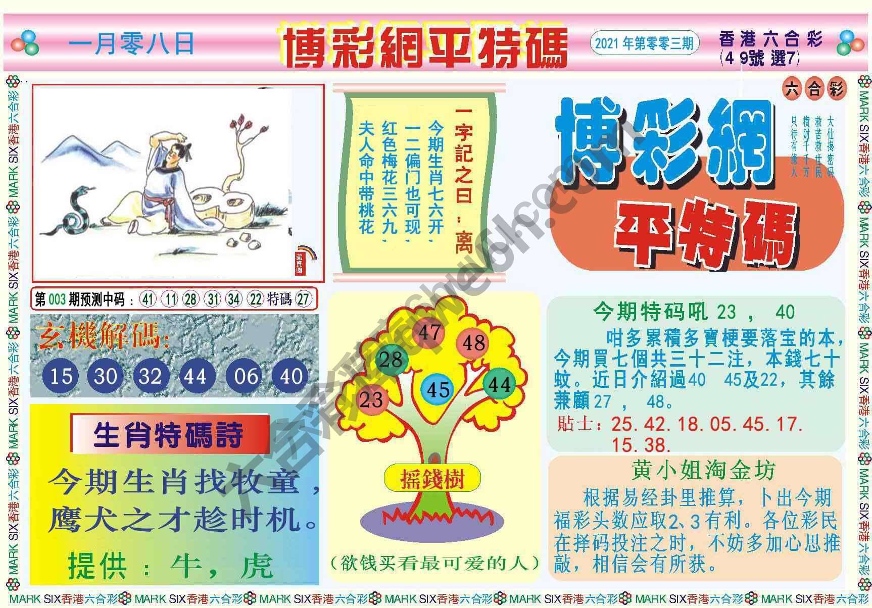博彩网平特码