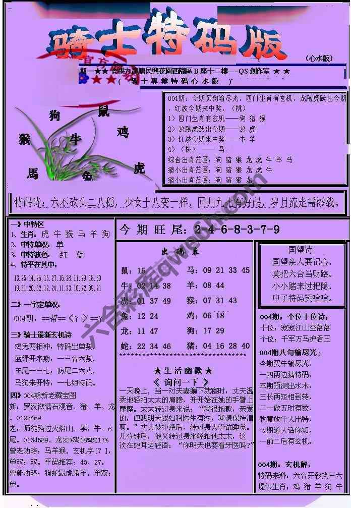 另类骑士特码版