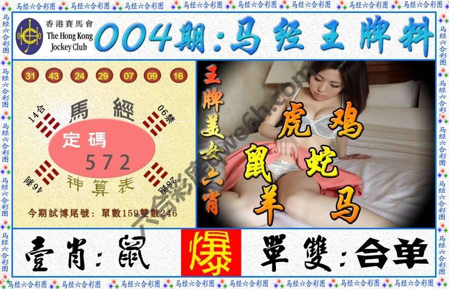 马经王牌料