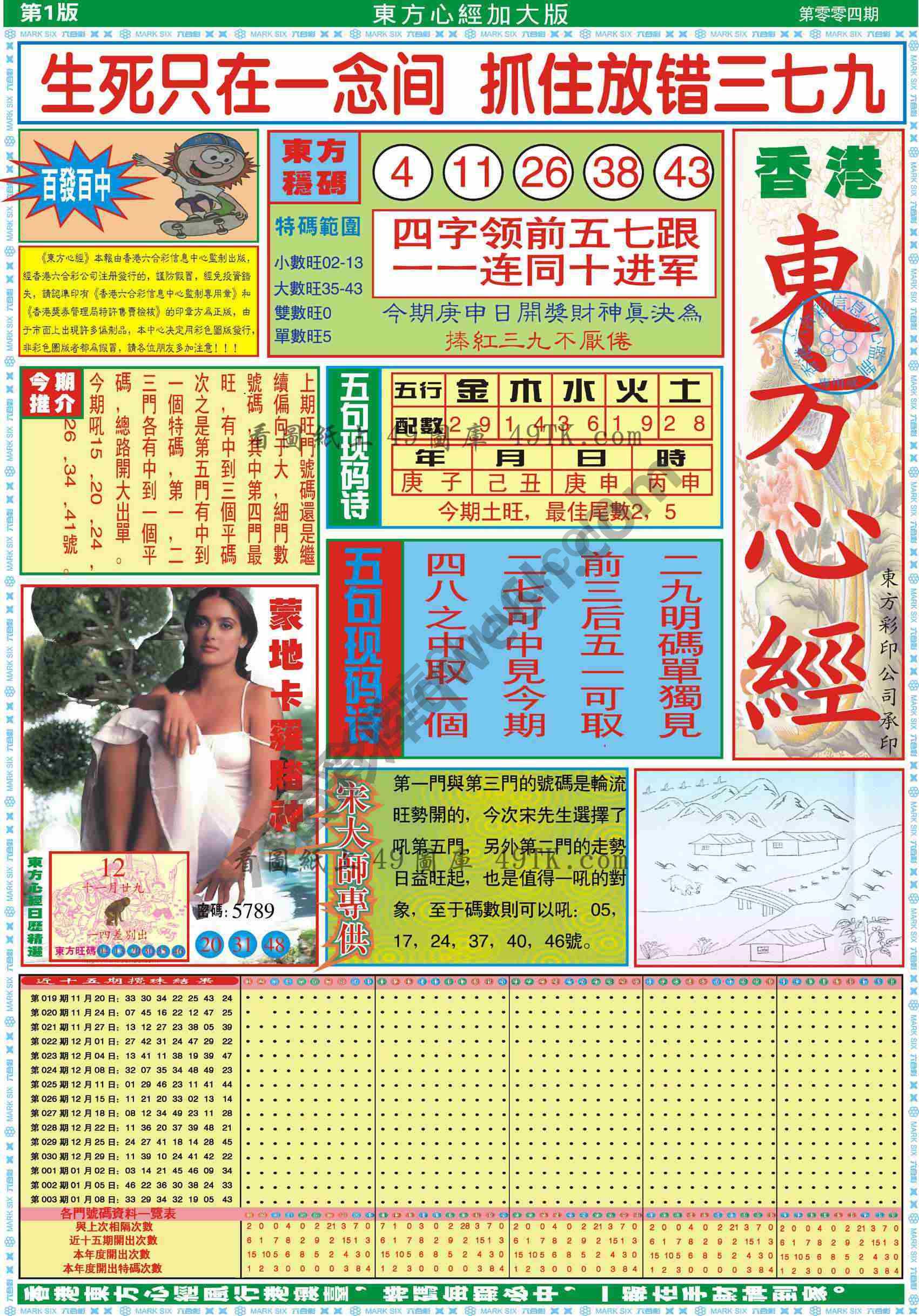 东方心经加大版