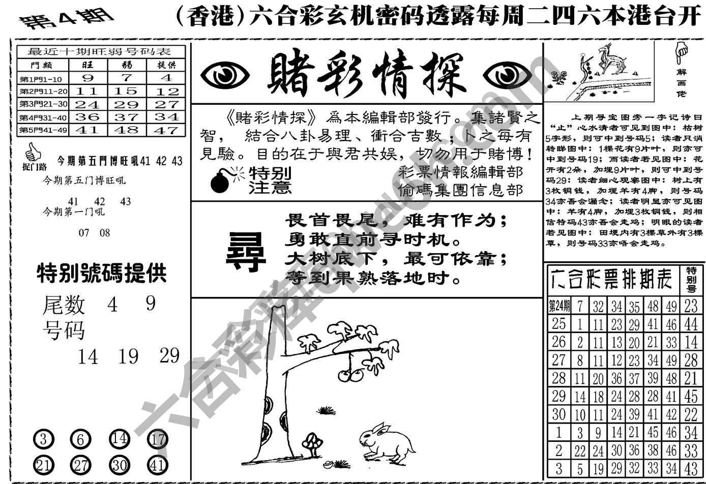 赌彩情探