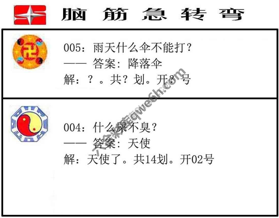脑筋急转弯
